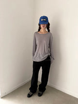 tencel loose cutting T 