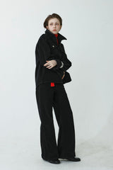 COTTON HEAT-TECH JACKET_BLACK