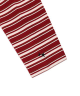 ストライプスターラグラン長袖Tシャツ ホワイト(CV2GSFT550A)