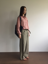 [SET]ミュート カーブドパンツ ＋ ベルト