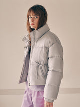 RIBBON WELLON PADDING GRAY