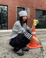 Abe Raw ステッチカーゴデニムパンツ