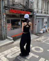 ニットリボンビーニー