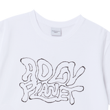 25SS ADLV プラネットショートスリーブTシャツ ホワイト
