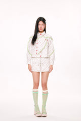 Handle with Care Mini Skirt (White)