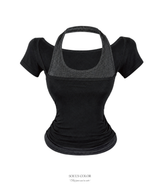 Romy Layered Halter Top 
