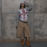 UNION JACK LONG SLEEVE (GRAY) F25ZB026