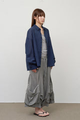 Crush Tencel Cropped Shirt