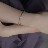 Love even your sadness, line bracelet