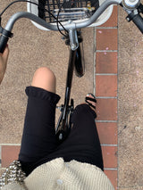 [MADE] LUBO FRILL BIKER PANTS