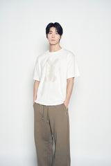 25SS ソロラビットエイリアン ショートスリーブ Tシャツ クリーム