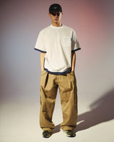 26SS ONE TUCK WIDE CARGO PANTS