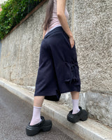 Mobik Banding Pintuck Cargo Bermuda Pants