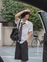 レイクロールアップショートスリーブシャツ