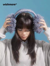 Original plush earmuffs, warm earmuffs, versatile