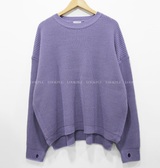 Can't Warm Round Knit