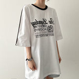 Gent Track Line Boxy Fit Short Sleeves T-shirt