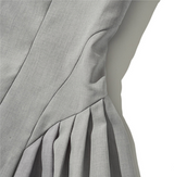 Old Money Dress Gray