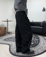 Kael Button Fly Curved Pants