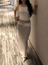 Mash Shirring Sleeveless T