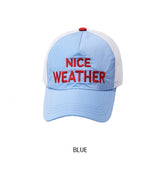 Weather String Mesh Ball Cap