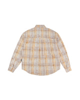 Flannel Rope Script Embroidery Wash Sand