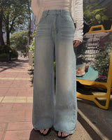 Yuko Tencel denim pants