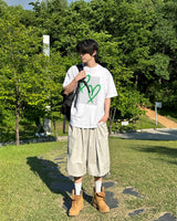 Oken Big Cargo Bermuda Pants