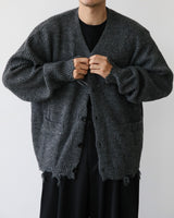 LIF OVER DAMAGE CARDIGAN
