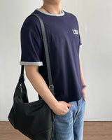 Border Crop Short Sleeve T