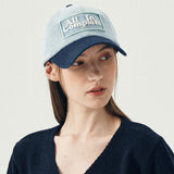 ムーンロゴボールキャップ (Denim Two Tone)