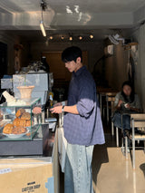 ラストバルーンデニムパンツ