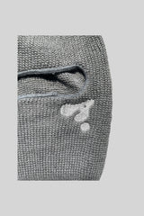 "A" LOGO KNIT BALACLAVA(H,GRAY)
