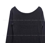 コルプビンテージレタリング長袖Tシャツ