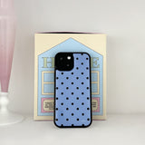 dot epoxy bumper case(cornflower blue)