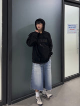 バーティカルエンボハーフパンツ