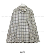 Cold Summer Check Shirt