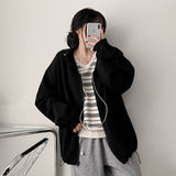 Burve string hooded jumper