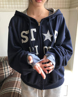 Hugo Star 2way Hoodie Zip-Up