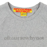ザットガールバイブTシャツ_メランジグレー