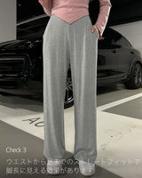 【MADE】Wide banding pants