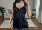 lace satin camisole