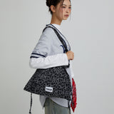 レオパードストリングショルダーバッグ