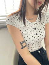 Melting Bean Line Necklace
