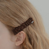 スクエアシャリングヘアピン(DEEP BROWN)