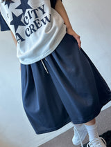 Ari Number Patch Bermuda Shorts 4color