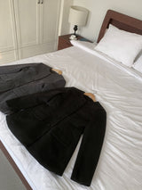 バーティッシュクラシックシルエットキルテッドコート