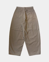 Slant Button Denim Pants