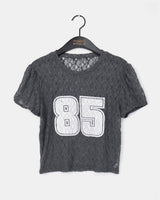 Nosen Lace Puff Short Sleeve T-shirt
