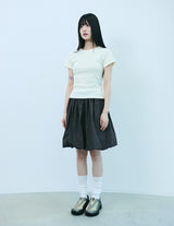 CEC アップリケロゴ ウーマン Tシャツ(アイボリー)